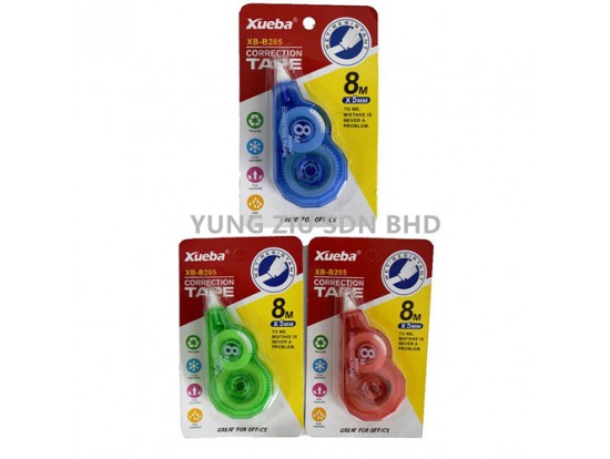 XB-B205#5MM*8M CORRECTION TAPE(XUEBA)