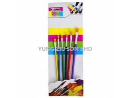 252-6#6PCS COME PEINE ARTIST BRUSHES(KIDARIO)