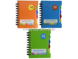 50KH334#A6 NOTEBOOK(11.5*15CM)SOYOUUNG