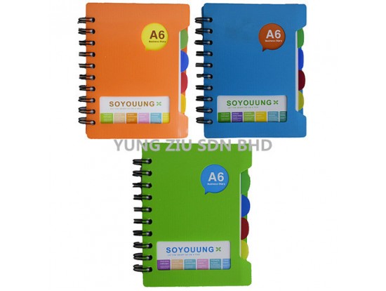 50KH334#A6 NOTEBOOK(11.5*15CM)SOYOUUNG