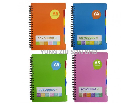 22K-H334#A5 NOTEBOOK(15*21CM)SOYOUUNG