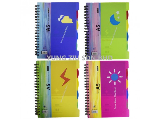 22KH-357#A5 NOTEBOOK(15*21CM)