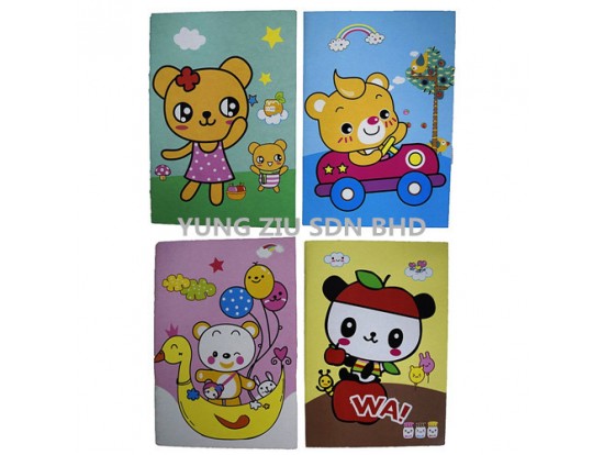 AA32-1755#32K NOTEBOOK 14.5*20.5CM(BEAR)