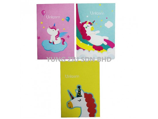 AA32-1756#NOTEBOOK (UNICON)14.2*20.2CM