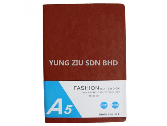 25-36#A5 NOTEBOOK(80G 120PAGES)(SHENSHI)14.5*21CM