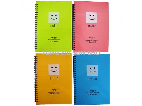 22H364#22K NOTEBOOK(SMILE)15*21.2CM