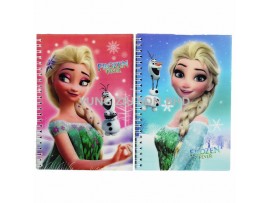 HA32-8211#14.5*20.5CM NOTEBOOK(FROZEN)