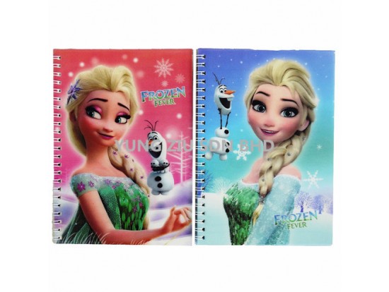 HA32-8211#14.5*20.5CM NOTEBOOK(FROZEN)