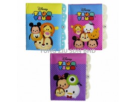 64K-MS05298#DIARY WITH PASSWORD LOCK13*15CM(TSUM)