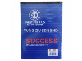 SD-A5-P3-60#A5 WRITING PAD(SUCCESS)148*210MM