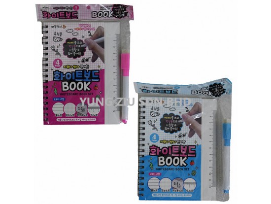 1000#12*16CM WHITEBOARD BOOK SET