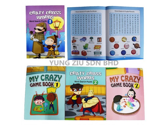 ALD-25#28.5*21CM(09-12)CRAZY CROSS WORDS