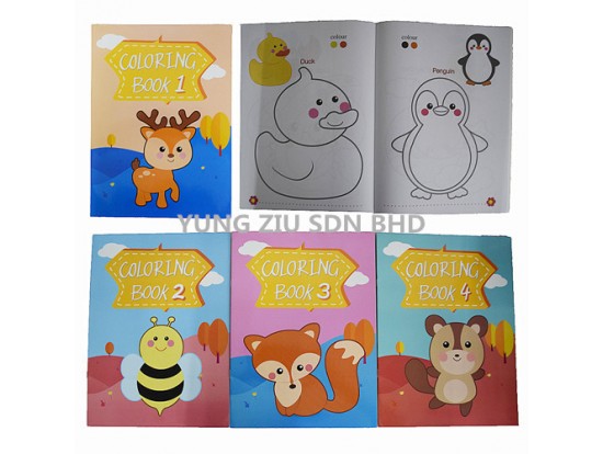 ALD-23#28.5*21CM COLORING BOOK(KIDS BOOK)