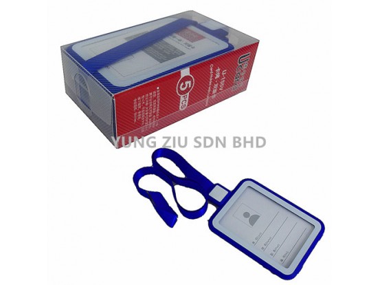 (5PCS/SET)U-155V#TWO FACED CARD HOLDER EITH LANYARD(U CARD)