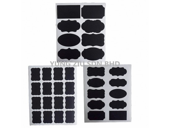 (6PCS/PACK)BLACK BOARD STICKER