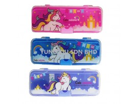 FY-6018#FY PENCIL CASES 7.5*20CM(UNICORN)